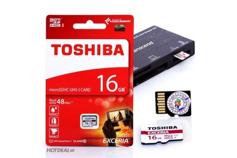 Thẻ Nhớ 16G Chính Hãng Toshiba